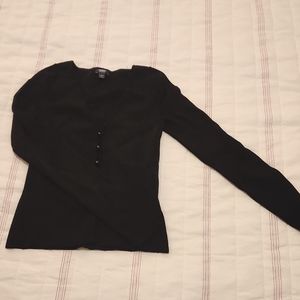 Black cardigan size medium